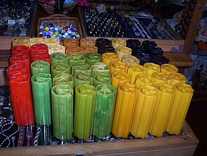 unsliced Bakelite tubes