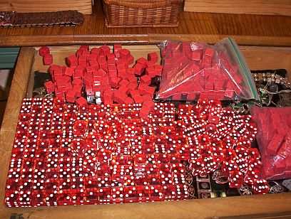 Bakelite dice