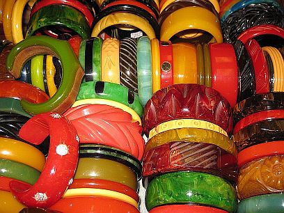 vintage Bakelite bracelets