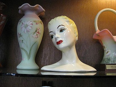 50's head vase