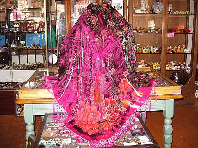 velvet shawl