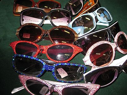 Jimmy Crystal Sun Glasses