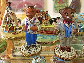 Limoges Boxes bull & bear