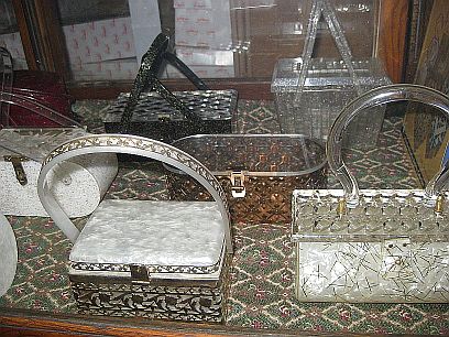 vintage lucite bags